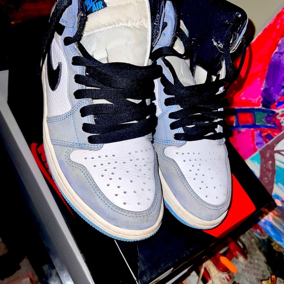 University blue Jordan 1 sz 8